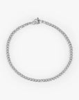 Cuban Bracelet (Silver) 3mm