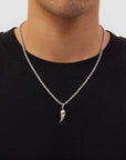 Wing Necklace (Silver)
