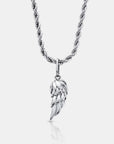Wing Necklace (Silver)